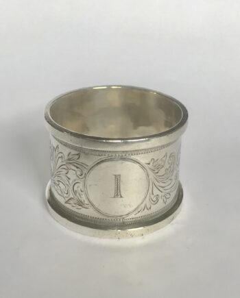Silver napkin ring