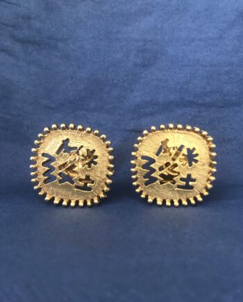 Vintage hieroglyphics cufflinks