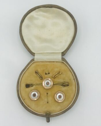 1950s Gents Tie pin and links set