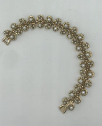 1960s Faux Pearl Bracelet