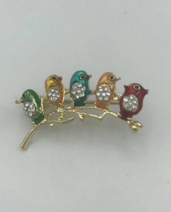 Bird brooch