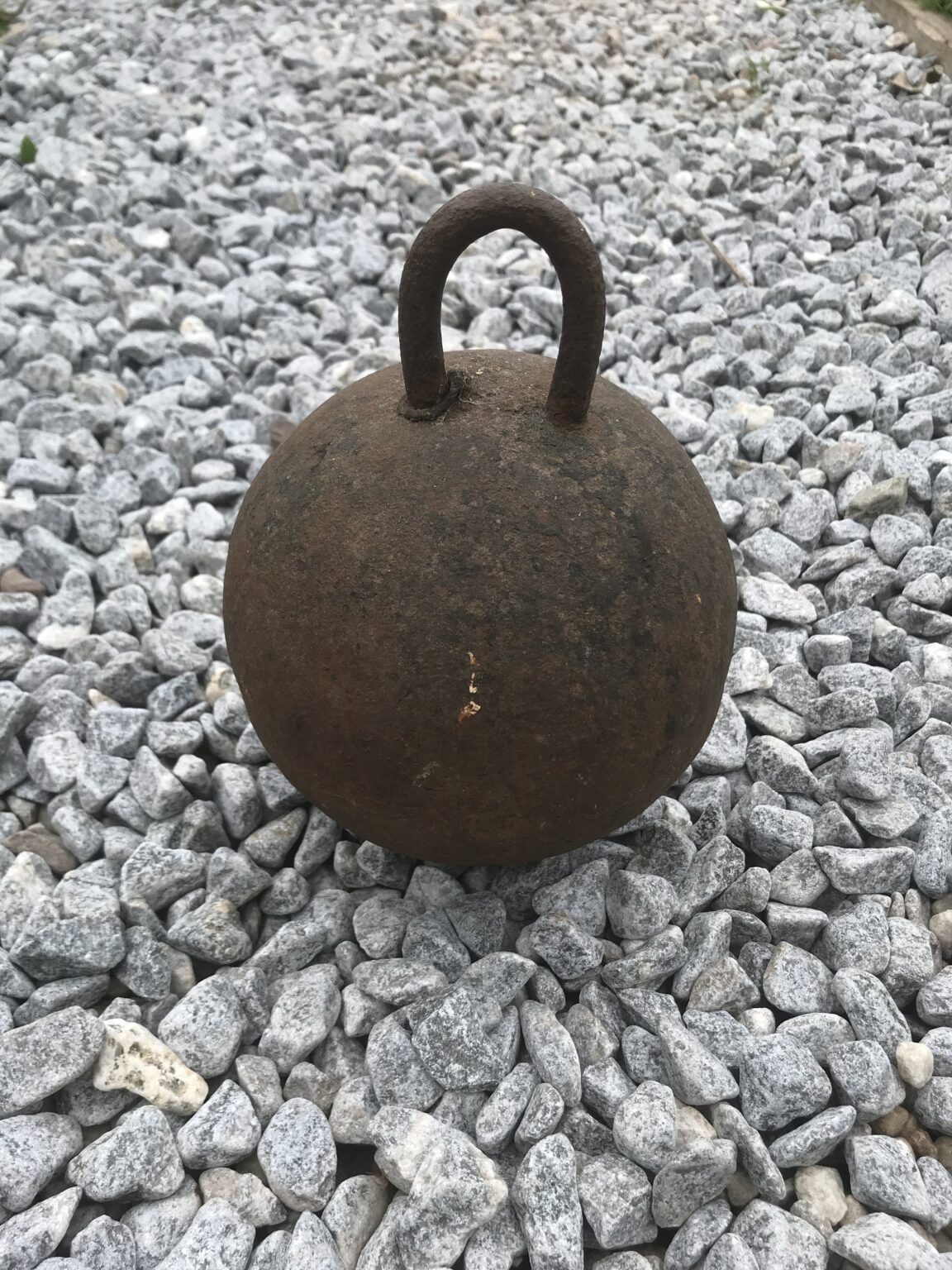 Victorian Cast Iron Cannon Ball Weight Lovage and Lace