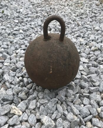 Victorian Cast Iron Cannon Ball Weight