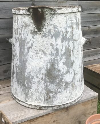 Large Galvanised Planter