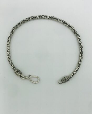 Silver Rope Bracelet