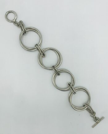 Silver Loop Bracelet