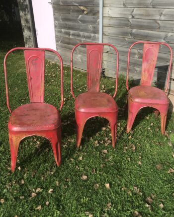 Industrial, Vintage, Metal Chairs