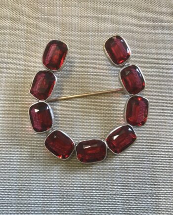 Vintage Horseshoe Brooch