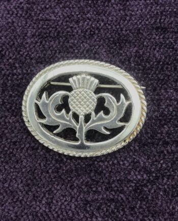 Scottish Thistle Brooch