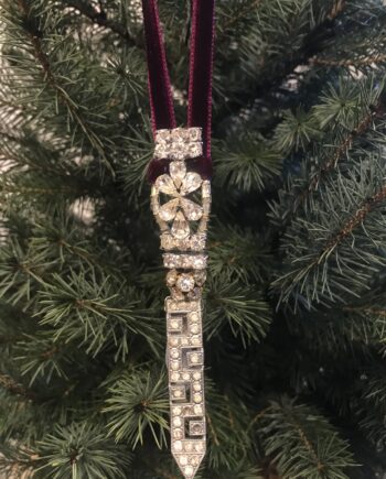 Handmade, Vintage Paste Icicle
