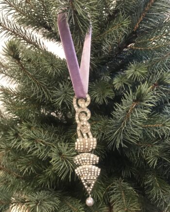 Handmade, Vintage Paste and Pearl Decoration