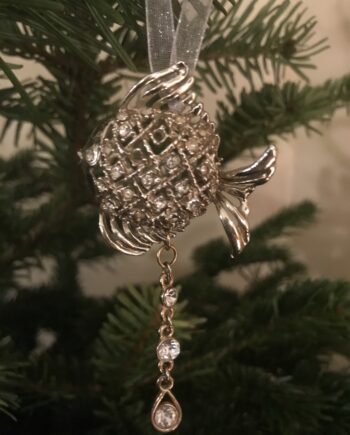 Handmade Sparkly Fish Decoration