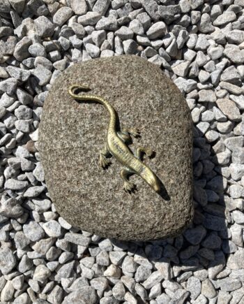 Decorative Brass Lizard