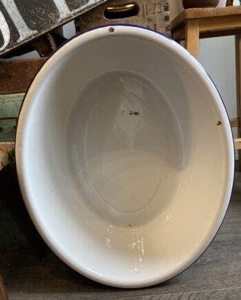 Original Enamel Wash Tub