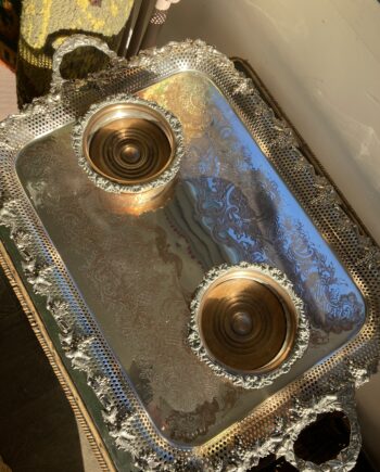 Victorian Vine Decorated Tray