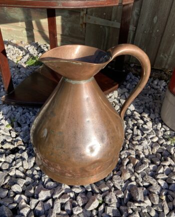 Large Old Copper Jug