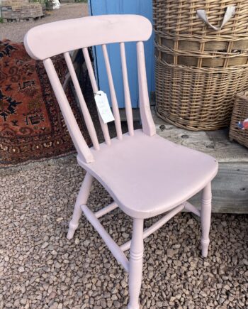 Vintage Pink Painted Chair