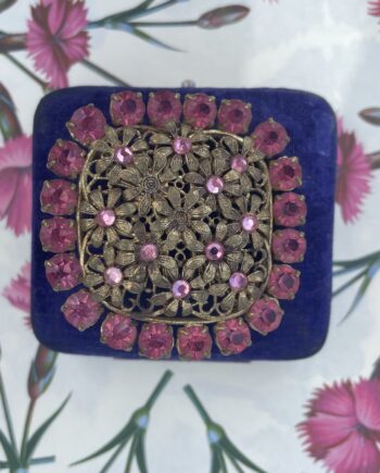 Pink Bohemian Vintage Brooch