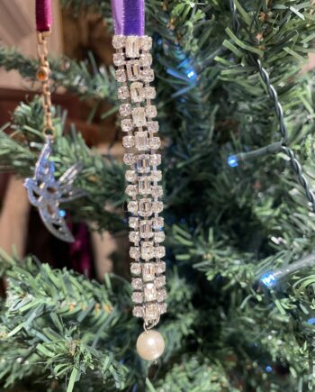 Handmade Vintage Paste and Pearl Decoration