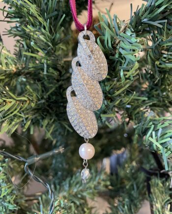 Handmade Vintage Sparkly Paste Decoration