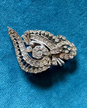 1950s Duette clip/brooch