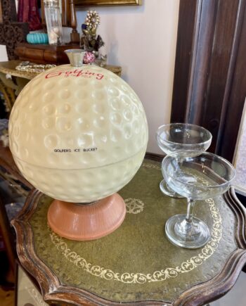 1970s Golf Ball Ice Bucket