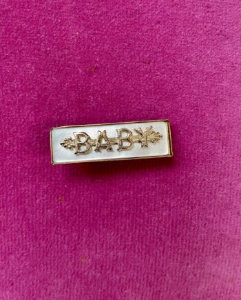 MOP Baby Brooch