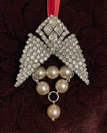 Handmade Diamante and Pearl Decoration