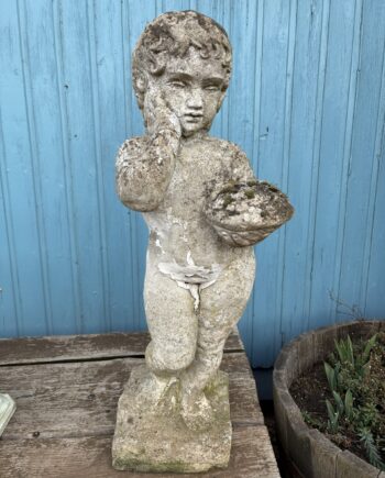 Vintage Statue of a Boy