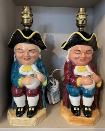 Pair of Toby Jug Lamps
